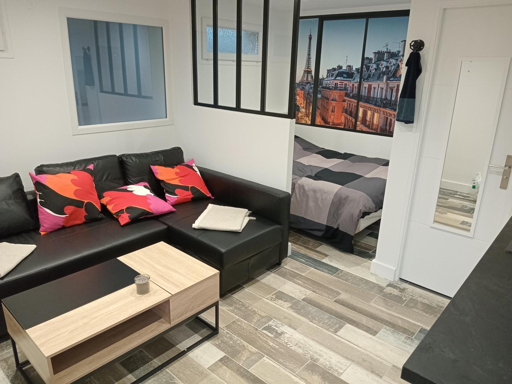 Studio Neuf Joliment Decore A 5 Min De L'Aeroport Athis-Mons Exterior photo